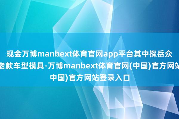 现金万博manbext体育官网app平台其中探岳众享款弃取老款车型模具-万博manbext体育官网(中国)官方网站登录入口