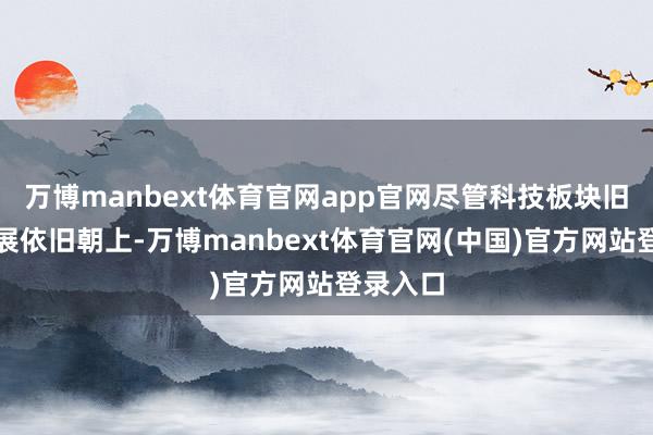 万博manbext体育官网app官网尽管科技板块旧年的施展依旧朝上-万博manbext体育官网(中国)官方网站登录入口